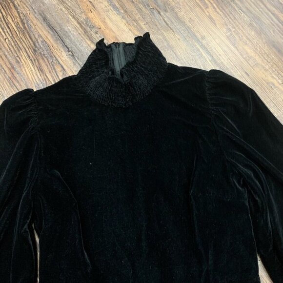 Zara Velour Dress - Picture 3 of 4